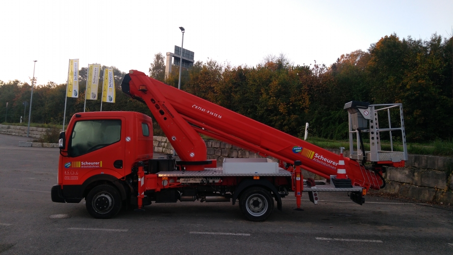 TB 290 Scheuer Arbeitsbühnen Steiger