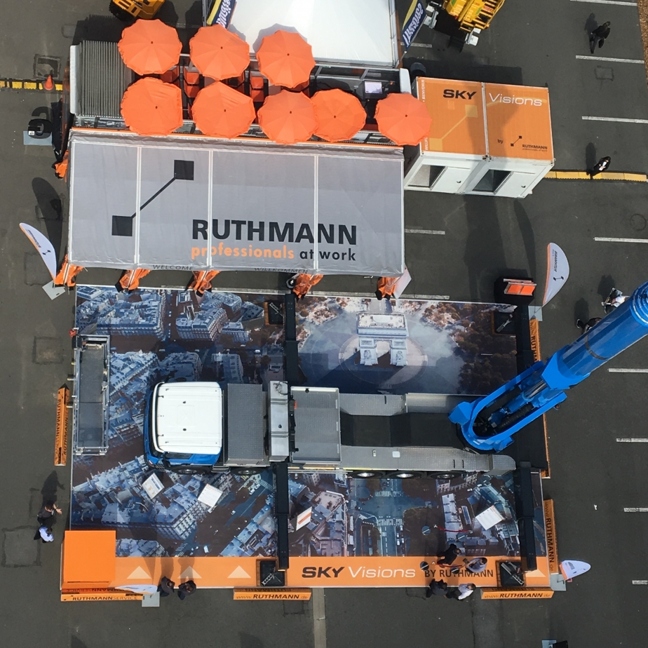 RUTHMANN Messestand INTERMAT 2018