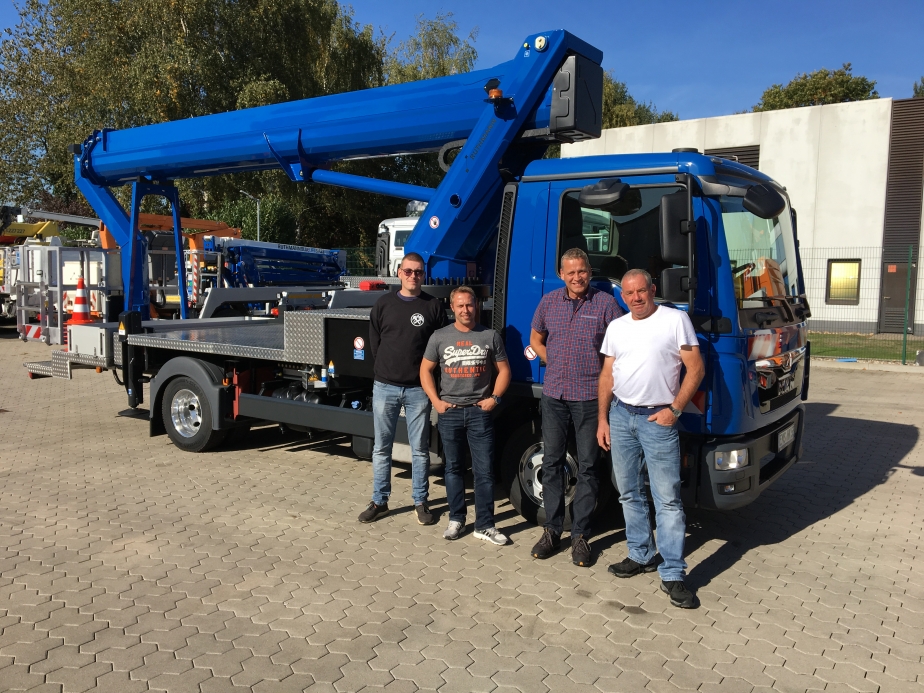 Übergabe Ruthmann Steiger T 330 Hees+Knoll