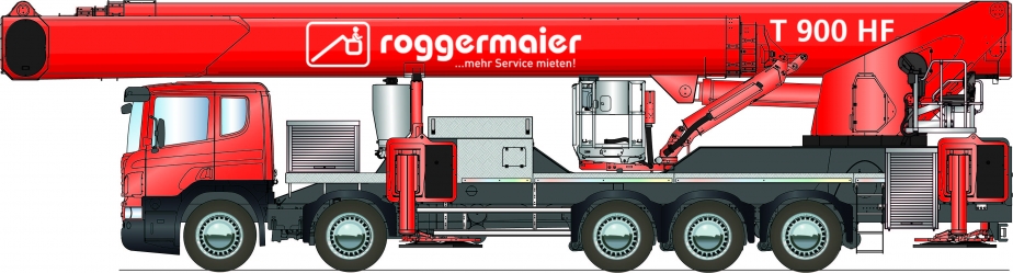 So wird er aussehen, der SKYperformance STEIGER® T 900 HF von roggermaier