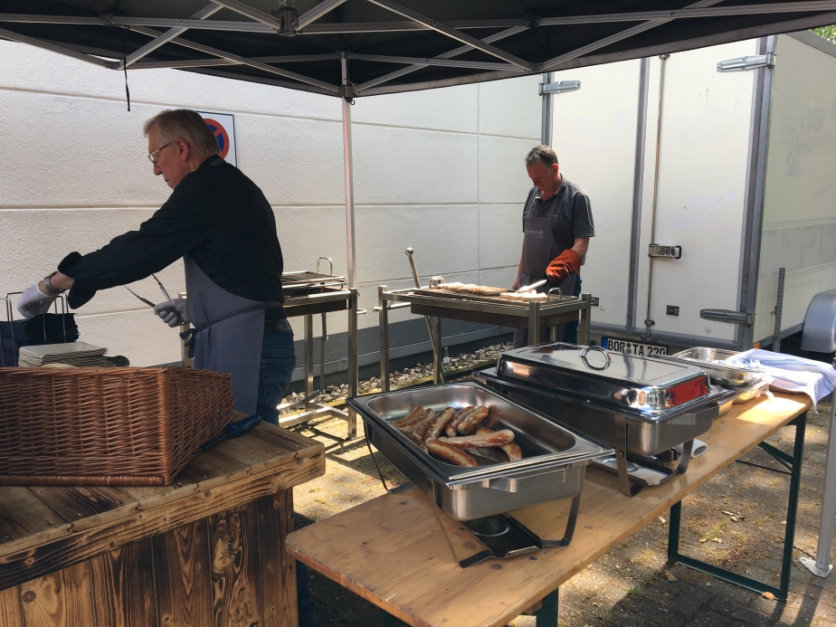 Grillen zum Abschied von Rolf Kulawik