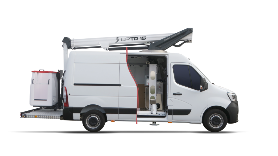 France Elévateur UPTO 15 auf Renault Master