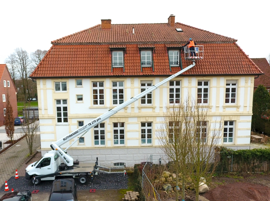 RUTHMANN STEIGER TB 270 pro im Einsatz