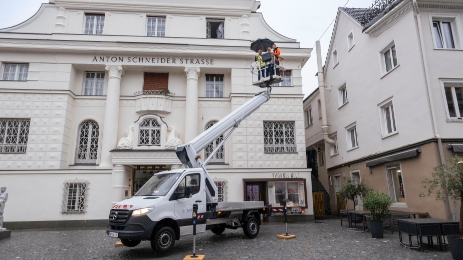 Die Landeshauptstadt Bregenz fährt hoch hinaus