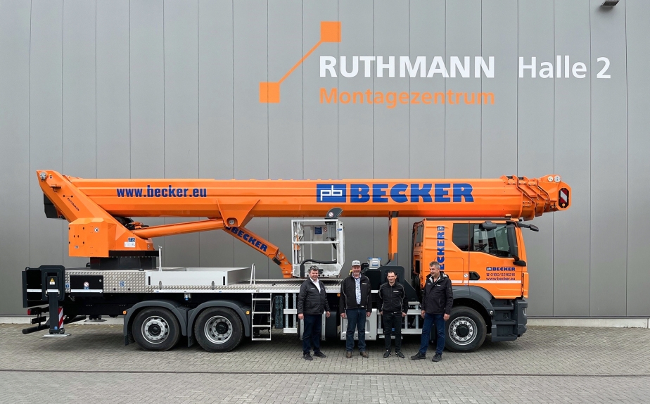 RUTHMANN STEIGER T 570 HF für die Paul Becker GmbH aus Denzlingen.