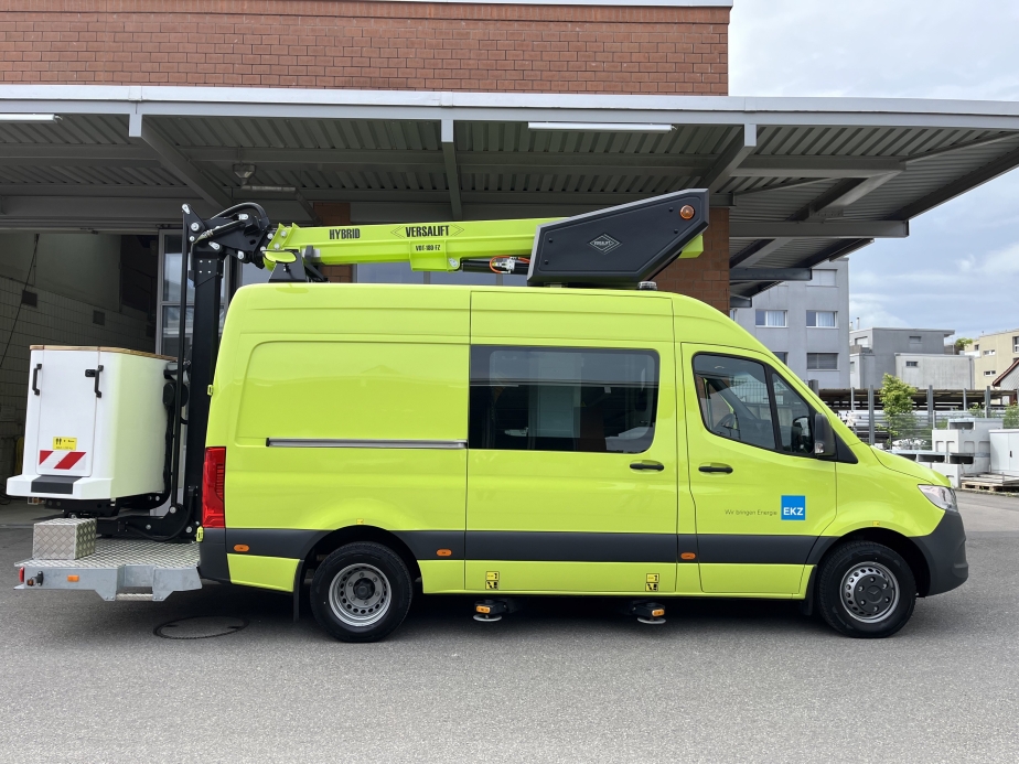 Die neue VERSALIFT VDT-180-FZ in lemongreen