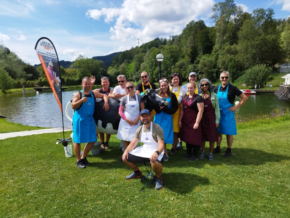   Ruthmann Österreich GmbH hat zu einem Teamevent in Form einer Bauernolympiade in die Steiermark eingeladen!