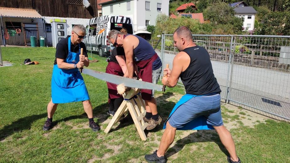 Disziplin Wettsägen