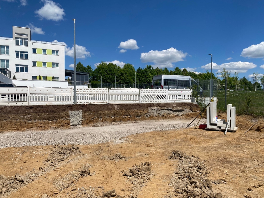 Neue Servicehalle Renningen - Baubeginn