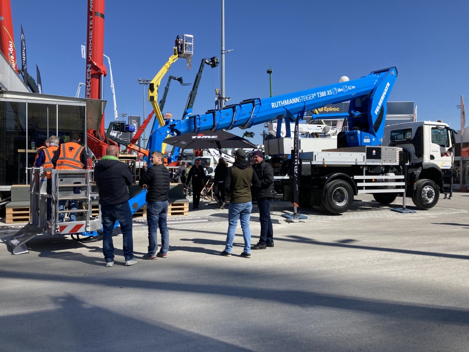 RUTHMANN STEIGER T 380 XS auf der bauma 2025