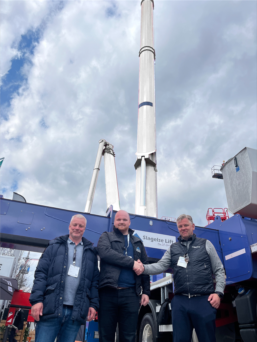 Slagelse nach der Bestellung des T1000HFs und T900HFs 