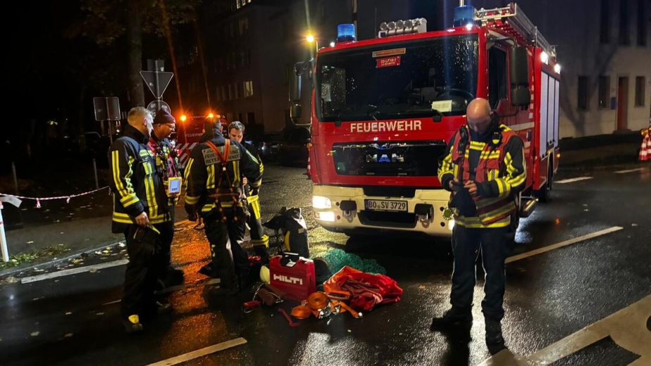 Feuerwehr Einsatz für GERKEN mit RUTHMANN STEIGER