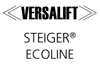 LOGO Versalift, Steiger, Ecoline