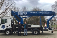 Übergabe Ruthmann Steiger T300XS an Gossner GmbH - Arbeitsbühnenvermietung