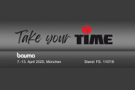 Take your TIME bauma 2025
