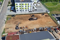 Erster Spatenstich Neue Servicehalle Renningen