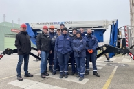 Übergabe der Raupenarbeitsbühne RuthmannBluelift® SA 22
